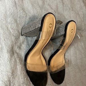 Bedazzled heels